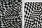 1 Yard Bubble Satin Checker Print Fabric, 58/59″ Wide Polyester Spandex Blend